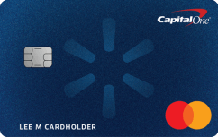 Capital One Walmart Rewards® Mastercard® logo.