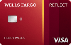 Wells Fargo Reflect® Card logo.