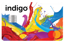 Indigo® Mastercard® logo.