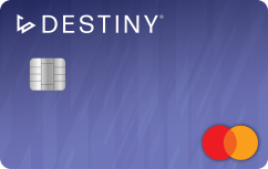 Destiny® Mastercard® logo.