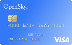 The OpenSky® Secured Visa® Credit Card image.
