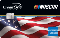 Credit One Bank® NASCAR® American Express® Credit Card for Rebuilding Credit