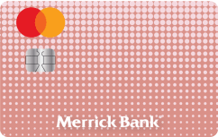 Merrick Bank Double Your Line<sup>®</sup> Secured Credit Card image.