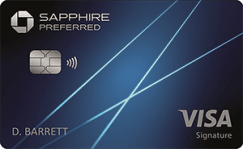 Chase Sapphire Preferred<sup>®</sup> Card image.