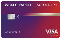 Wells Fargo Autograph℠ Card image.