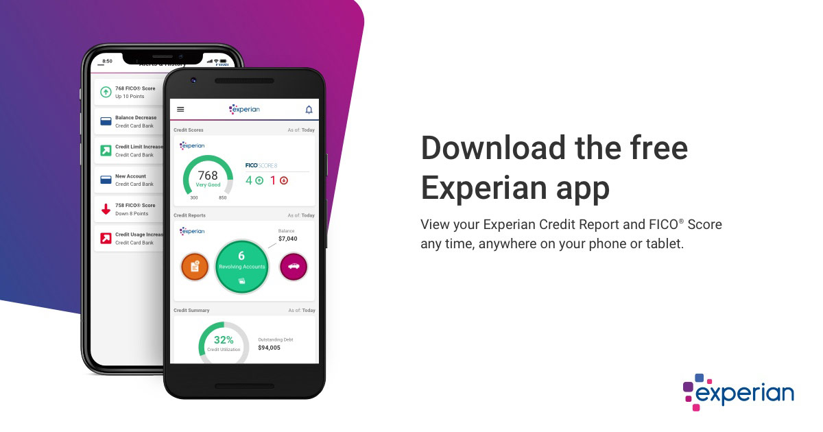 manage experian credit ze