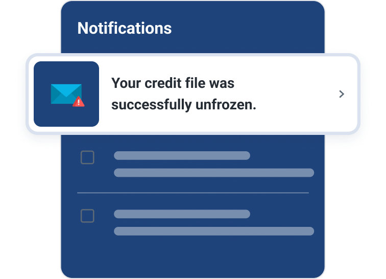 Graphic Notifications Alerts Freeze Screen